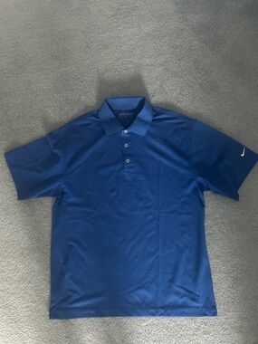 Nike Golf Men's Royal Blue Polo Shirt